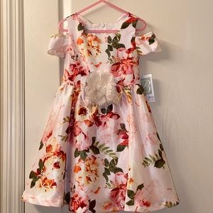 Bonnie Jean floral dress